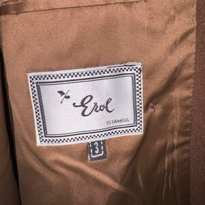 Istanbul Men's Brown Overcoat